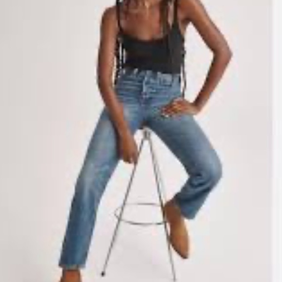 Aritzia Denim Forum Joni High Rise Loose Size 23 - Picture 4 of 9